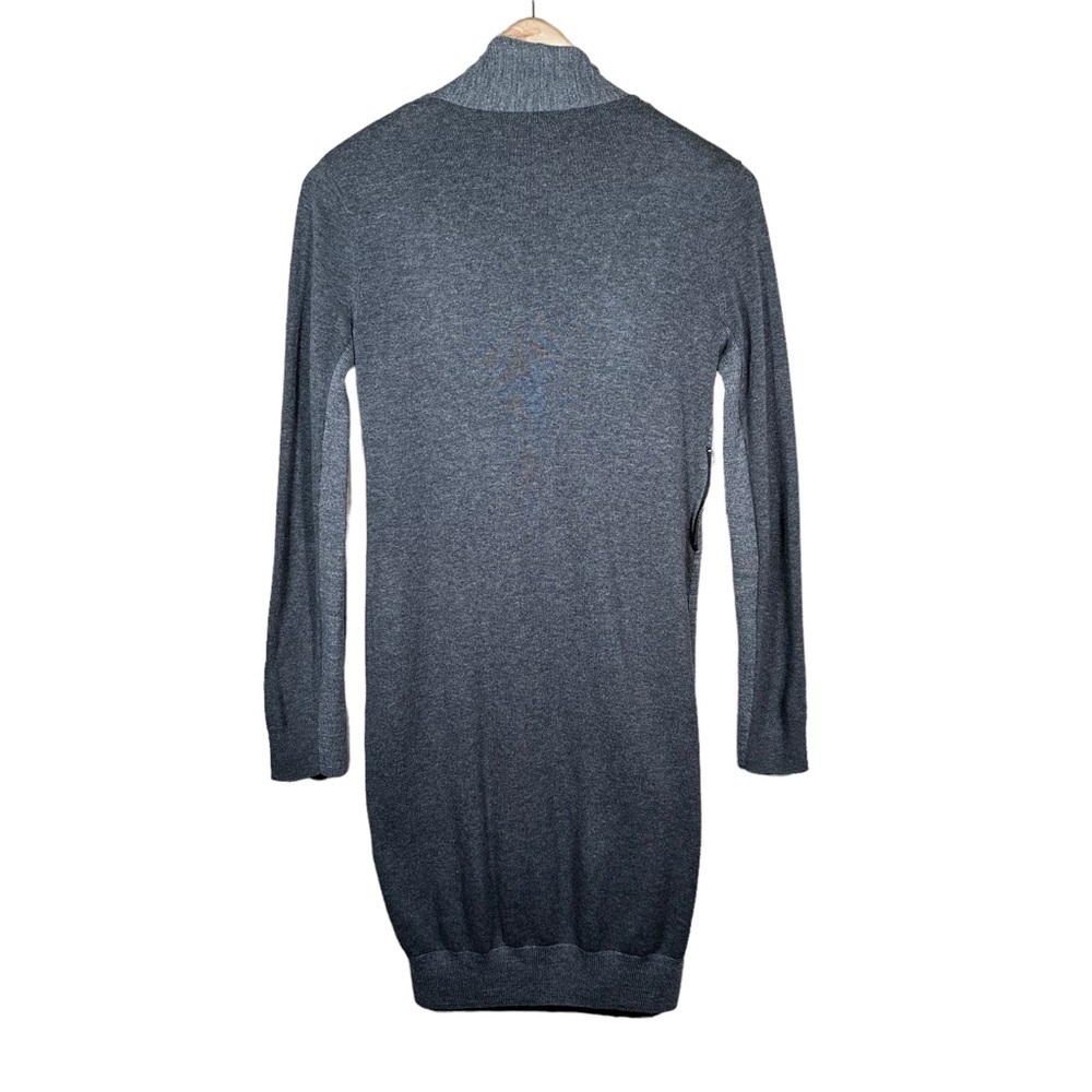 ALL SAINTS Drina Draped Merino Wool Sweater Dress - Picture 9 of 15